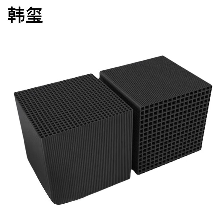  蜂窝防水型活性炭 600碘值100*100*100mm /块